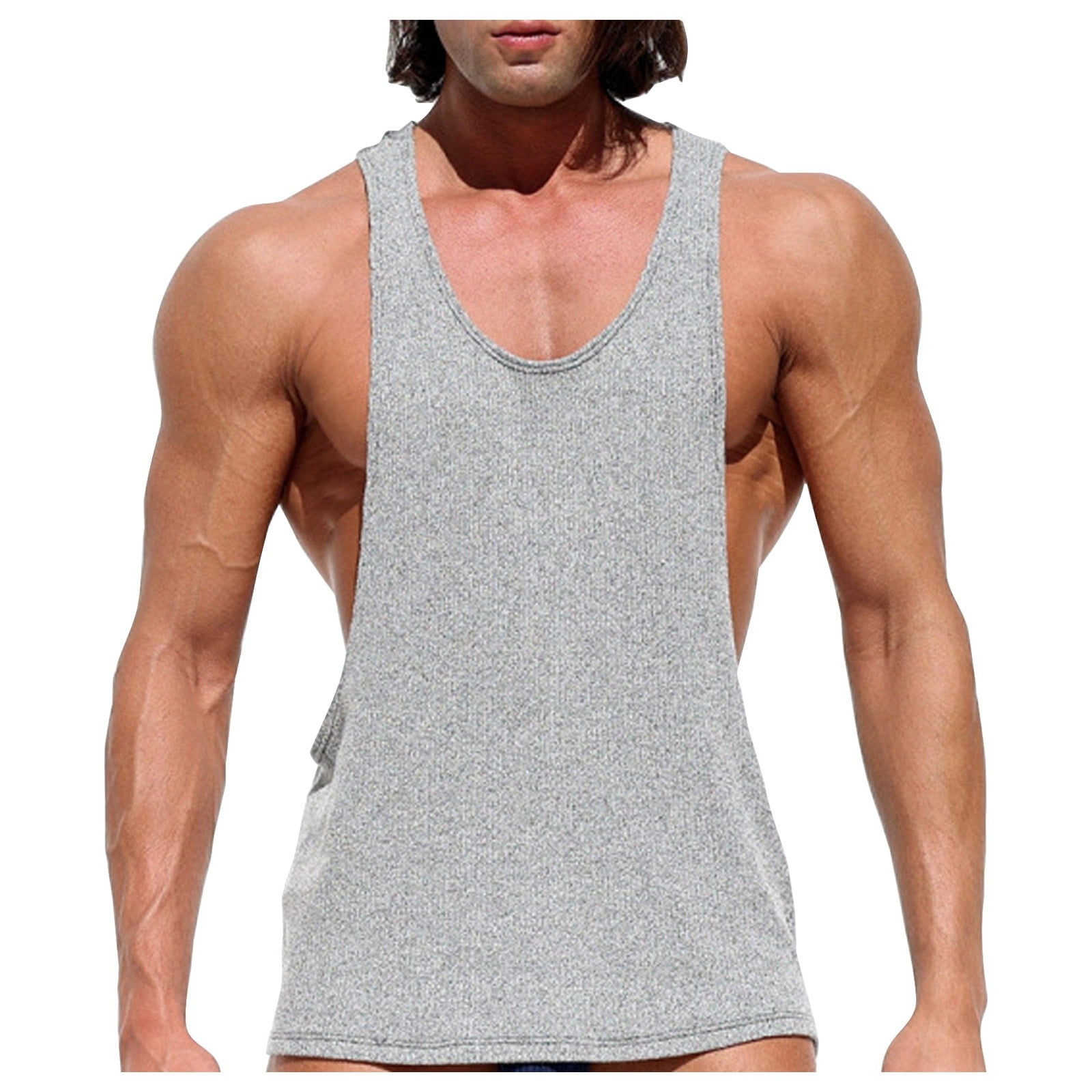 Chu Chu Sleeveless Shirts For Men Cotton Men'S Novelty Tanks Tops