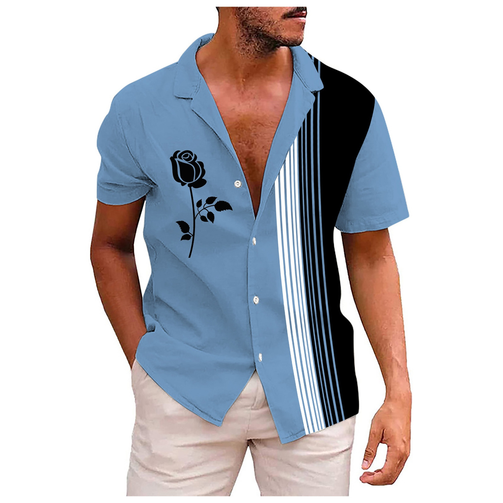 Chu Chu Mens Button Up Shirt - Hawaiian Vacation T Shirt Men Big And ...