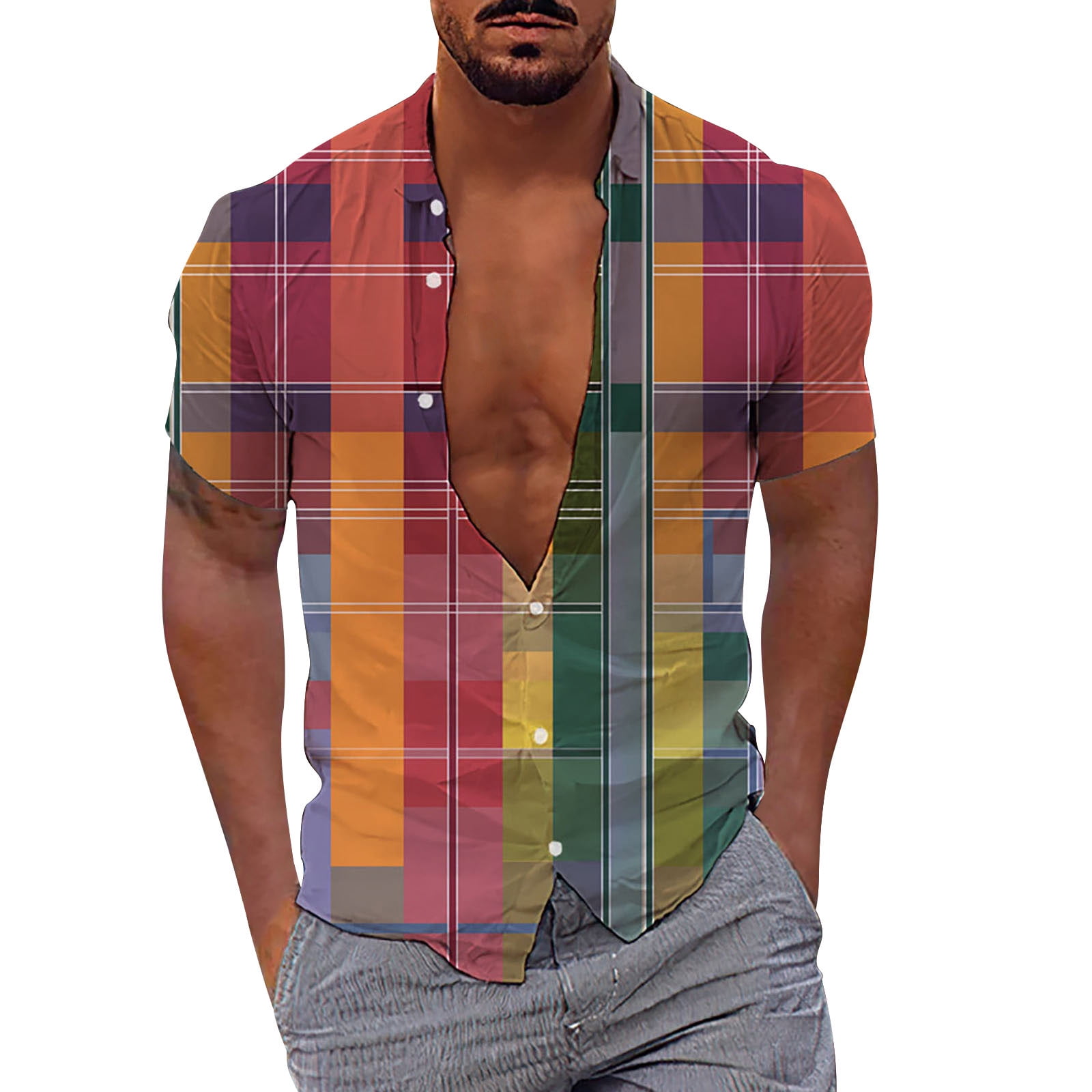 Chu Chu Mens Clothes - Mens No Boundaries Shirt Hawaiian Shirt For Men