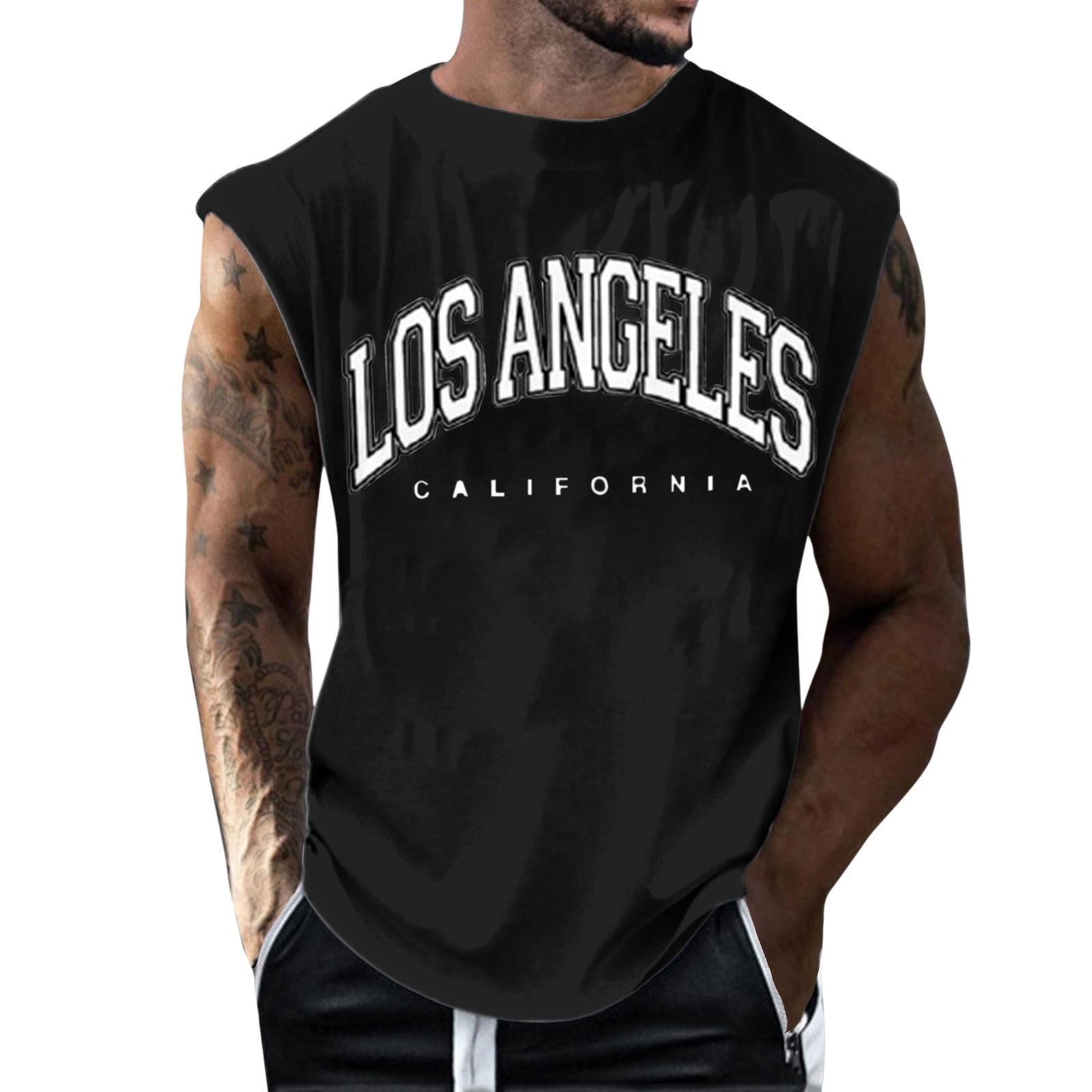 Chu Chu Mens Flag Tank Top 4Th Of July Tank Tops For Men Mens 4Th Of