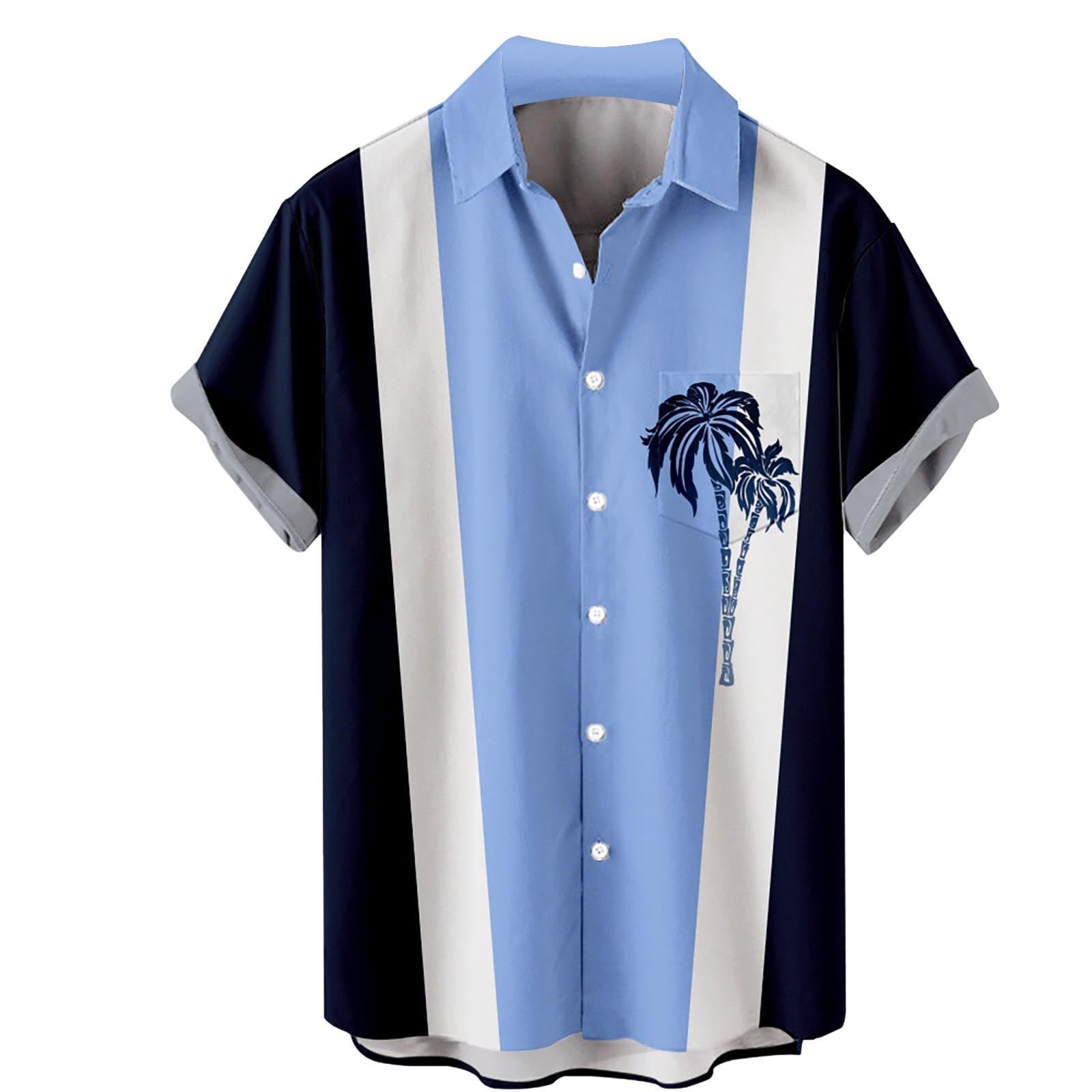 Chu Chu Mens Hawaiian Colorful Shirt Mens' Hawaiian Shirts Funny