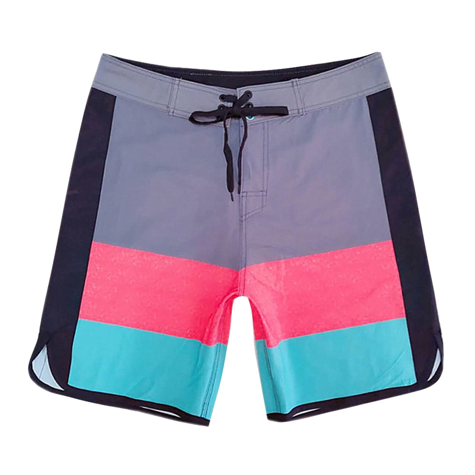 Chu Chu Mens Short Swim Trunks - Beach Shorts Men 5 Inch Casual Shorts ...