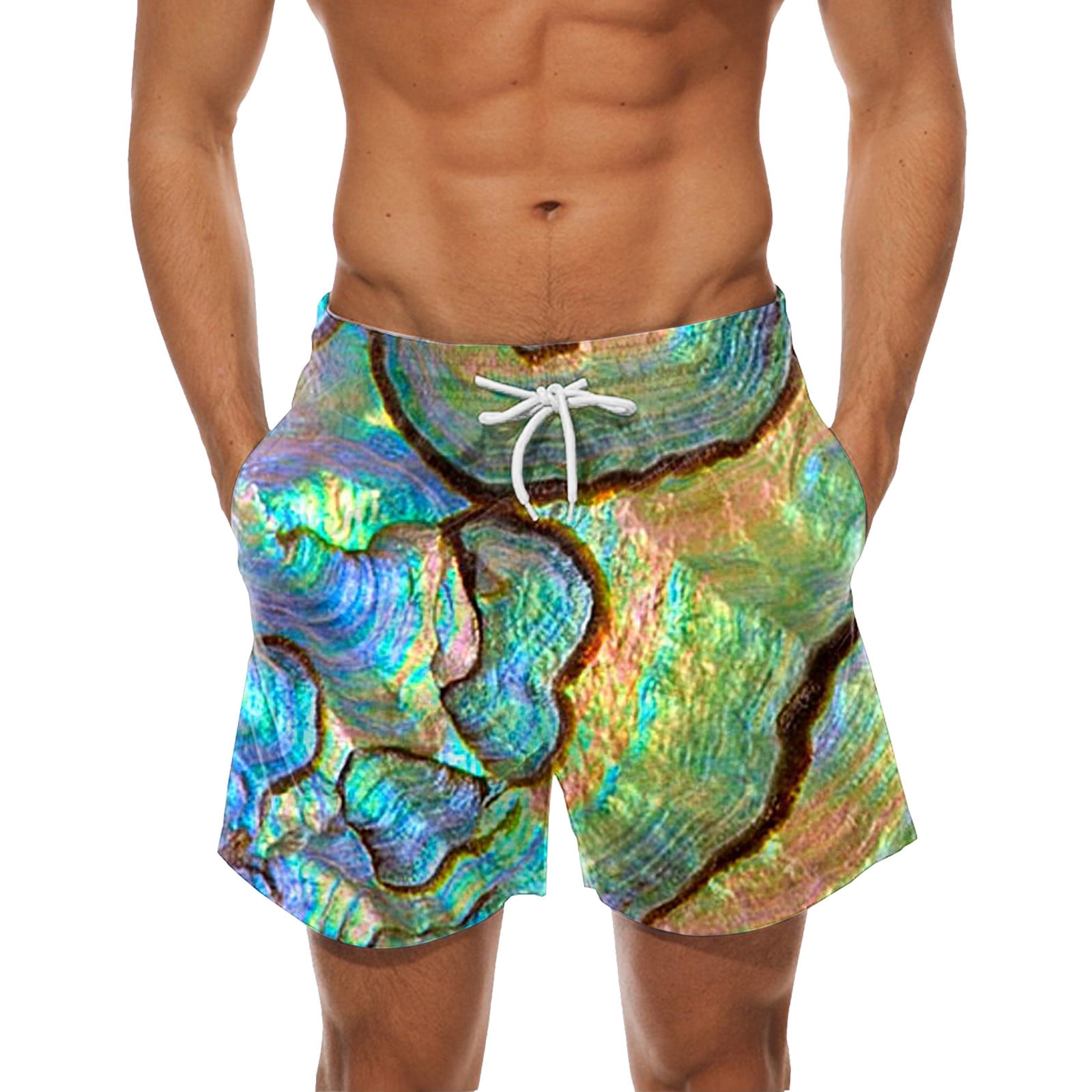 Chu Chu Mens Swim Shorts with Compression Liner Mens Chino Shorts 7