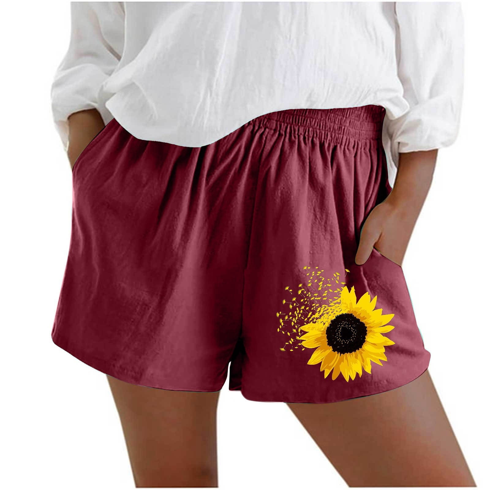 Chu Chu Women Cargo Shorts Workout Shorts Women Shorts Shorts Women Casual Shorts That Don'T