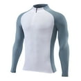 ChuChuDonRen Men's Shapewear Sports T Shirt Long Sleeve Running Autumn