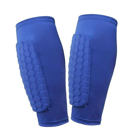 Chuancc Basketball Baseball Knee Brace Knee Support, Collision Avoidance Kneepad Compression Knee Sleeve for Volleyball Football Cycling Running-1Pair Blue L