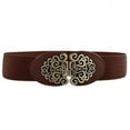 thumbnail image 1 of Chuancc Belts For Women Elastic Belt Wide Belts For Women Fashion Belt Thick Belts For Women Wide Belts For Women Dresses Lady'S Leather Goods And Accessories Coffee One Size, 1 of 1