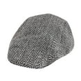thumbnail image 1 of Chuancc Dress Hats For Men Taxi Driver Hat Paper Boy Hats Men Flat Cap For Men Beret Hat Hats For Men Chauffeur Hat For Men Gray One Size, 1 of 4