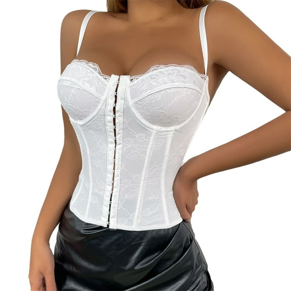 Chuancc Fajas Reductoras De Abdomen Y Cintura Shapewear For Plus Size Women Tummy Control Body Shaper Tummy Tucker Shapewear For WomenBelly Belt Corset Bodysuit For Women Tummy Tucker White L