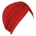 thumbnail image 1 of Chuancc Hair Covers Pre-Tied Turban Headwear Hats For Women Cancer Headwear Women Turban Cap Hijab For Women Head Wraps For Women Chemo K One Size, 1 of 1