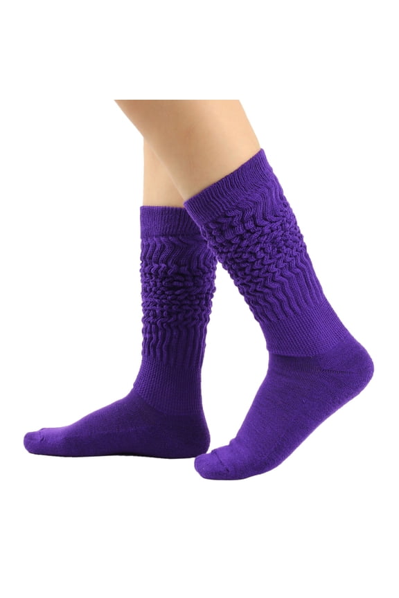 Leg Warmers Cosplay Lingerie For Women Knee High Stockings For Women Goth Clothes Femboy Clothes Role Playing Lingerie For Women Crossdressing Apparel Male To Female Purple One Size