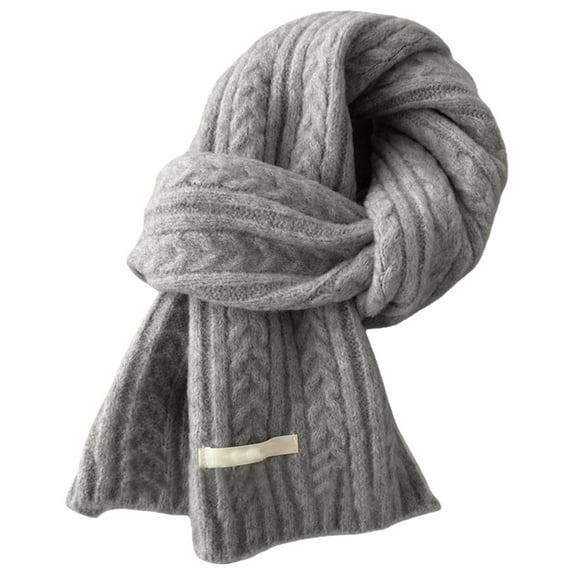 Chuancc Lightweight Women'S Winter Scarf - Soft Warm Shawl Wrap Fashion Style For Christmas Light Ashy One Size