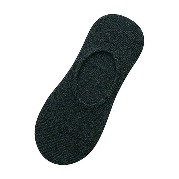 Chuancc No Show Ankle Cushioned Socks Running Socks Basketball Socks Men Bamboo Socks Woman Compression Socks Women Mens Short Socks Ankle Socks Boys Low Cut No Show Socks Women Dark Gray One Size