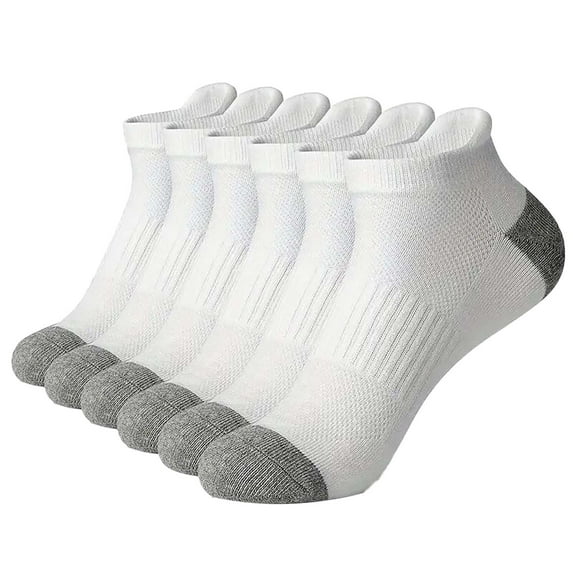 Chuancc Summer Socks Men Compression Socks Women Socks For Running Mens Athletic Socks Tennis Socks Men Short Socks For Men Ankle Socks Women Silver One Size
