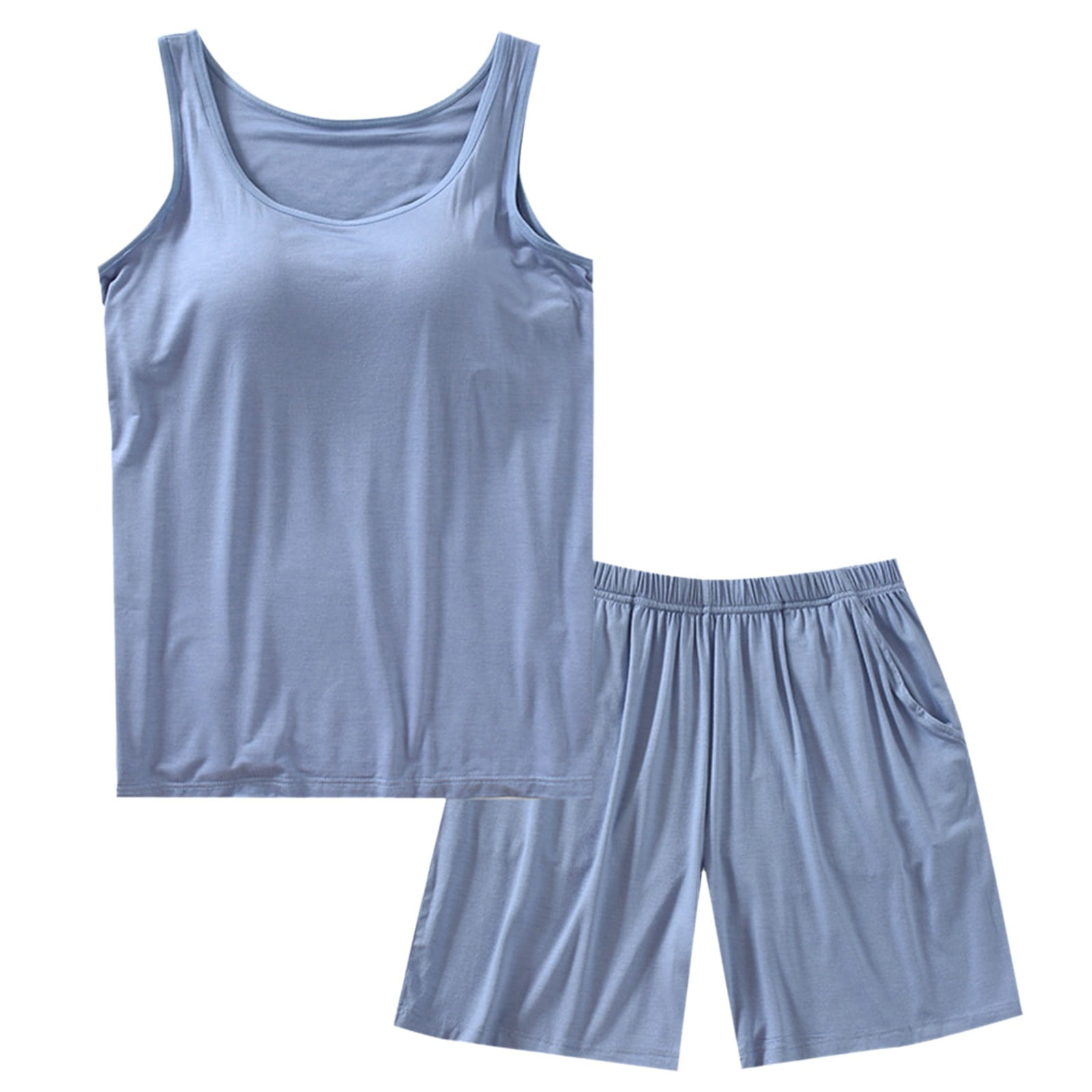 Chuancc Tank Top Sets For Women Airport Outfits For Women 2025 Two ...