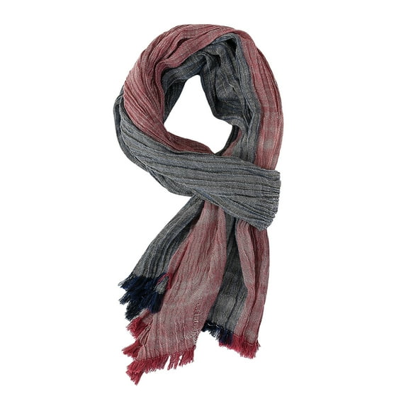 Chuancc Warm Solid Color Infinity Scarf Set - Women'S Winter Blanket Scarf Soft Shawl Wrap Gift Wine One Size