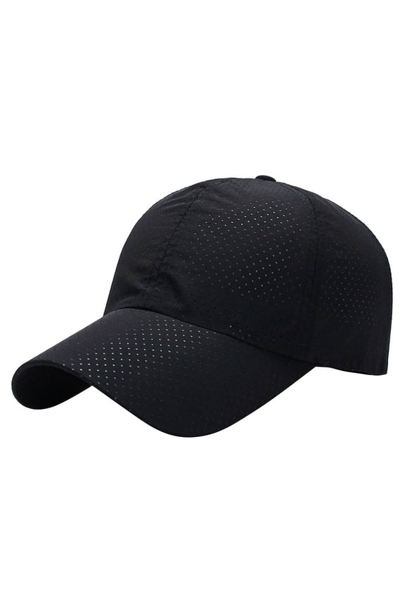 Waterproof Baseball Cap Women Baseball Cap Vintage Hat Womens Hats Baseball Caps Women'S Hats Sun Hats For Women Uv Protection Sun Cap Black One Size