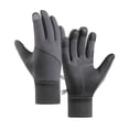 thumbnail image 1 of Chuancc Winter Waterproof Ski Snow Warm Gloves for Women Men,Mens Snow Gloves Mens Gifts Thermal Gloves with Touchscreen Fingers Upgraded Touch Screen Texting Warm Running Driving Gloves Men Z1-Gray, 1 of 8