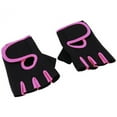 thumbnail image 1 of Chuancc Workout Gloves for Women and Men, Breathable Weight Lifting Gloves for Gym Exercise, Fitness, Training, and Cycling, with Grip and Cushion Pads Hot Pink L, 1 of 6