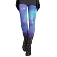 thumbnail image 1 of Chuancc Workout Leggings for Women,Workout Running Butt Lift Tights Hidden Scrunch Butt Lifting Leggings for Women Yoga Pants Reg & Plus Size Sport Active Yoga Pants Purple 2XL, 1 of 5