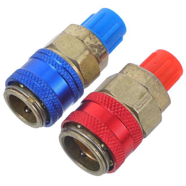 Chuangji 1 Pair Quick Couplers Automotive Air Conditioning Refrigerant