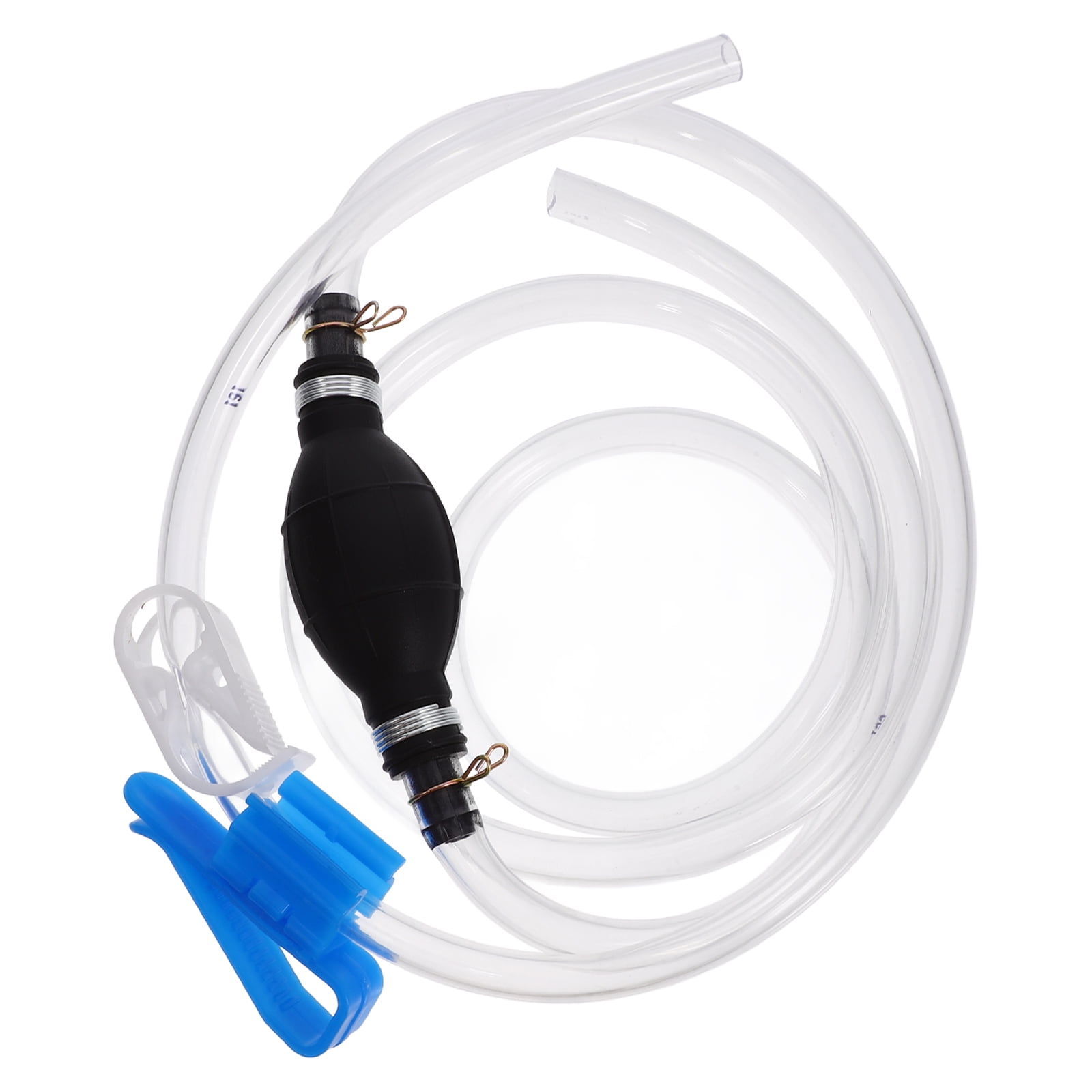 Chuangji 1 Set Hand Gas Pump Siphon Hose Gas Fuel Transfer Manual Pump