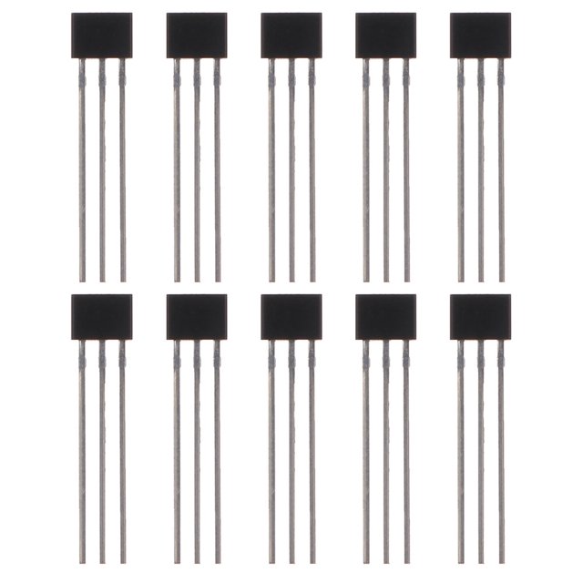 Chuangji 10pcs Hall Effect Sensor replacement Hall Effect Switch 3pin