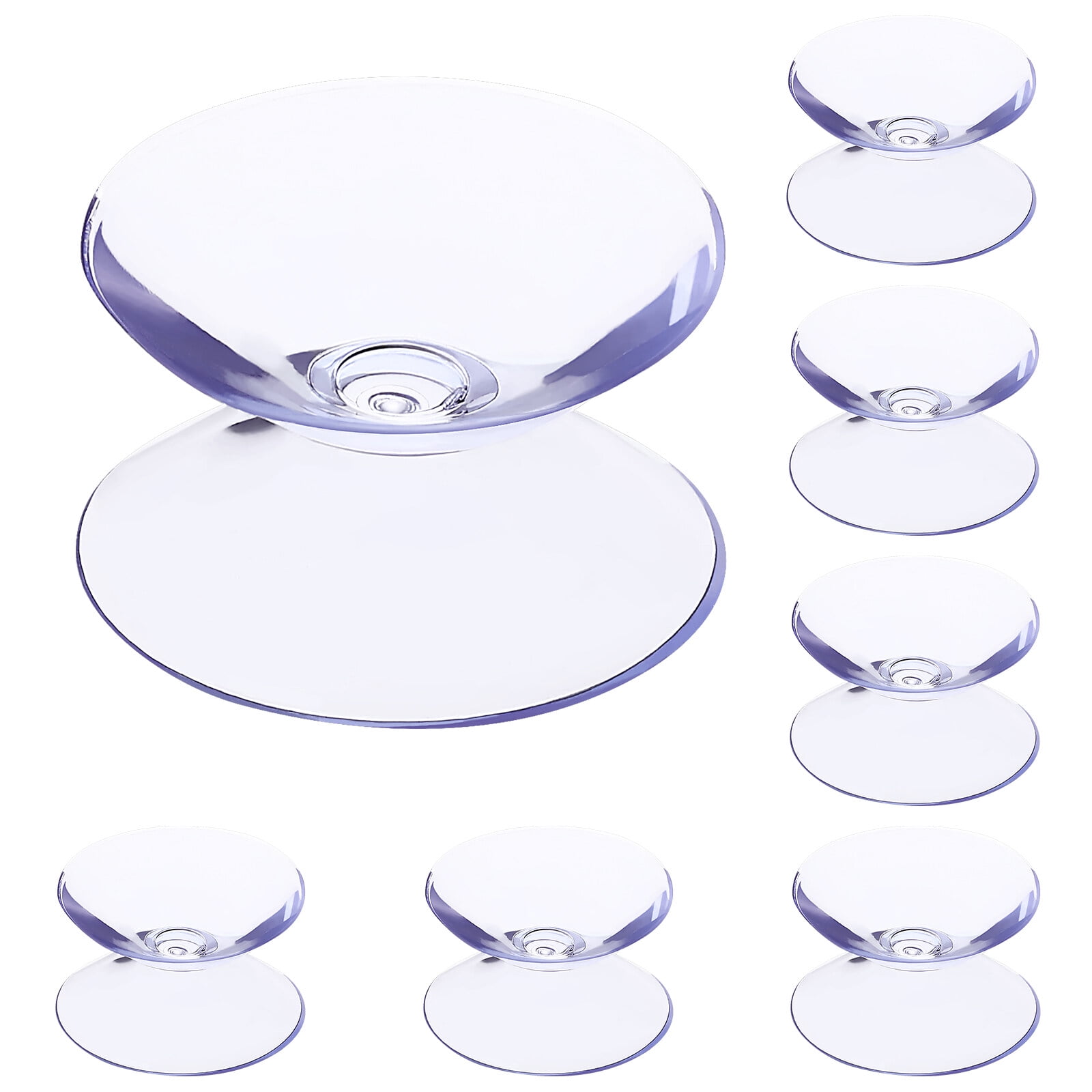 Chuangji 12pcs Double Sided Suction Cups Glass Table Tops Clear Spacer Glass Antislip Pads Mini