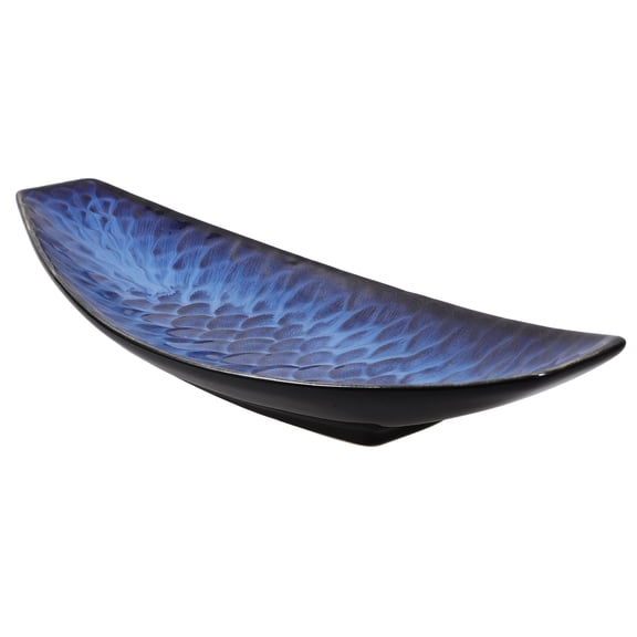 STOBOK Ceramic Sashimi Plate, Stylish Cold Dish Serving Platter, Attractive for Home Use