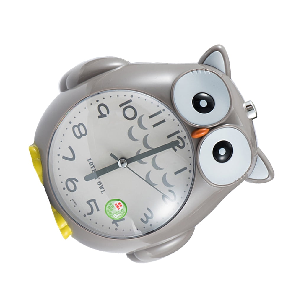 Chuangji Silent Alarm Clock Owl Alarm Clock Cartoon Alarm Clock Desktop