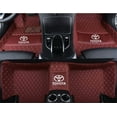 thumbnail image 1 of Chuangxin Car Floor Mats TOYOTA COROLLA 2007~2013 Pure Oil Waterproof Leather Car Carpet, 1 of 8