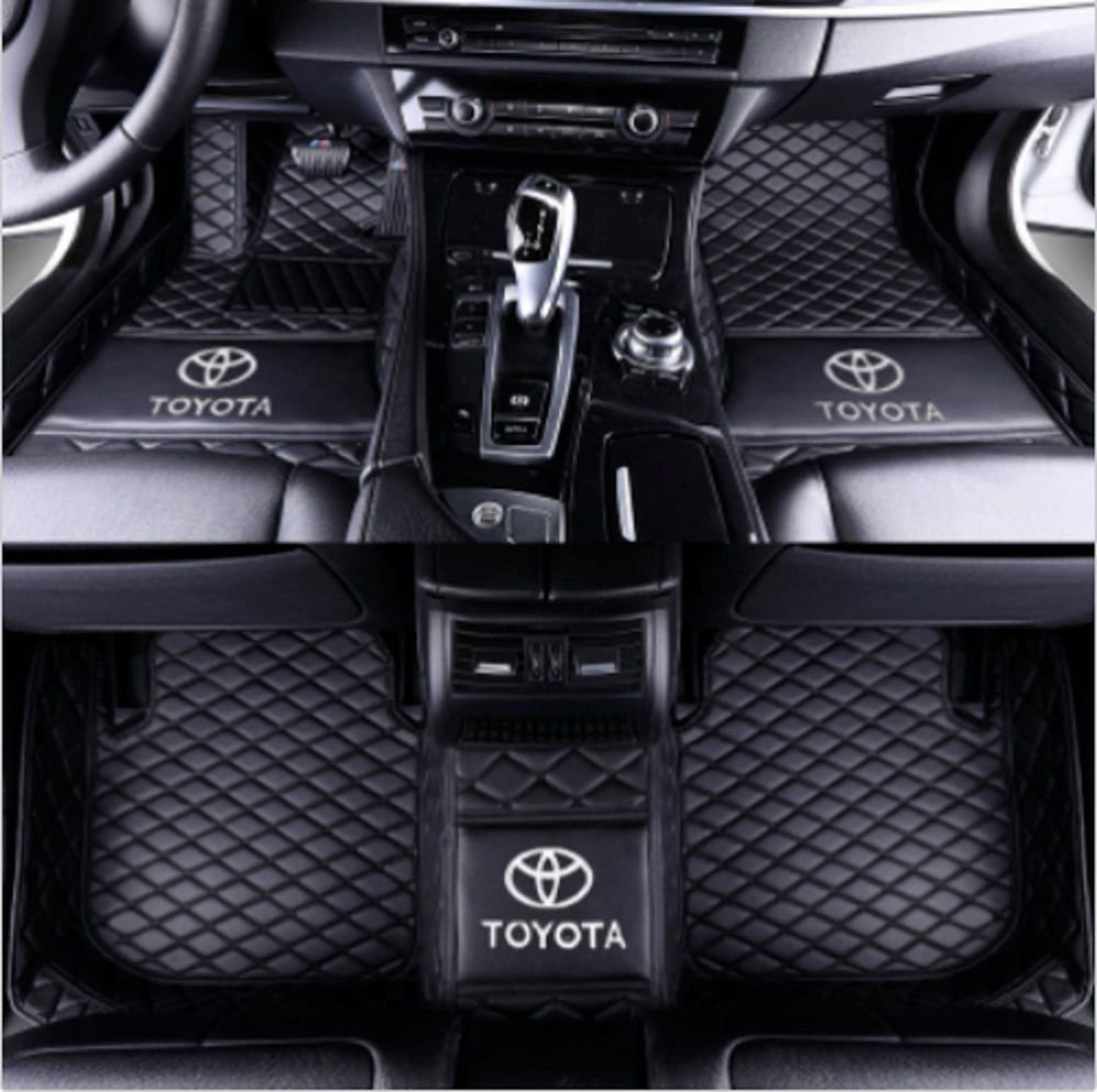 Chuangxin Car Floor Mats TOYOTA COROLLA 2014~2018 Pure Oil Waterproof Leather Car Carpet