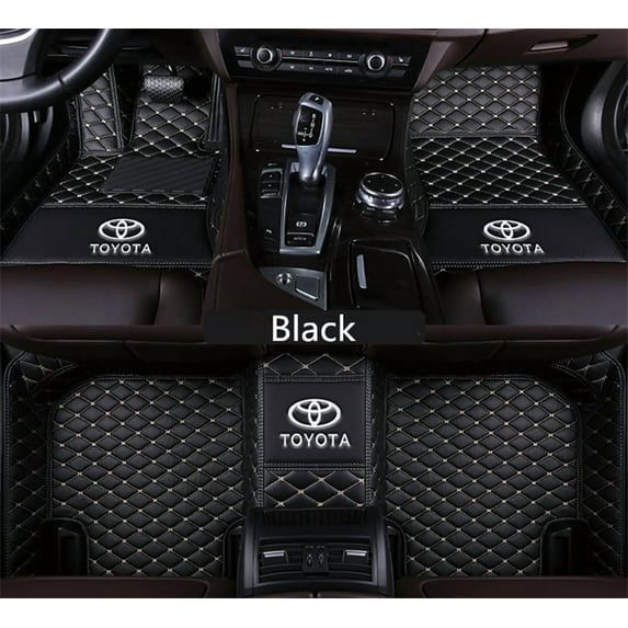 Chuangxin Car Floor Mats TOYOTA HIGHLANDER 7Seat2022-2024 Pure Oil Waterproof Leather Car Carpet