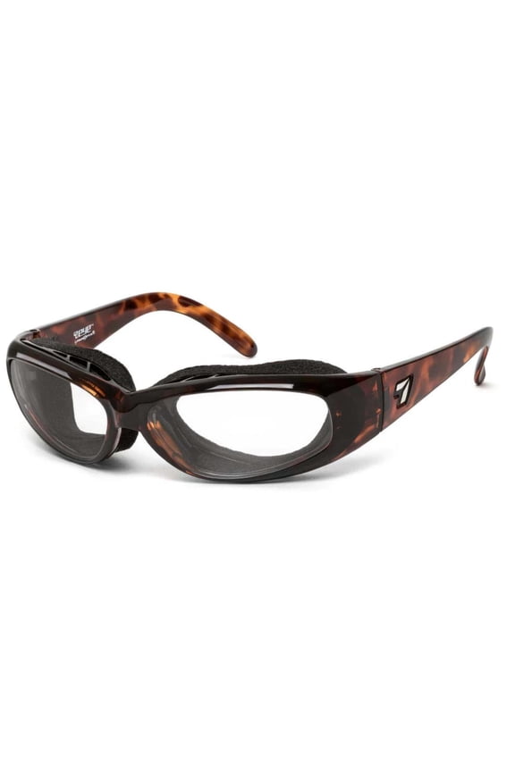 Chubasco Blue Light Blocking Computer Glasses, 100% UVA + UVB Protection, Dark Tortoise Frame/BlueByrd Yellow Computer Lenses