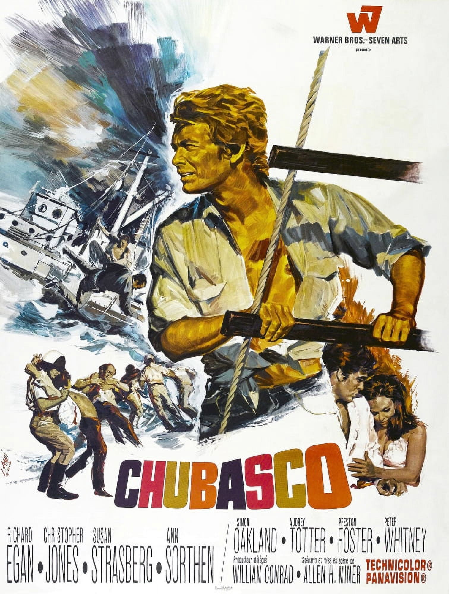 Chubasco U Canvas Art -  (11 x 17)