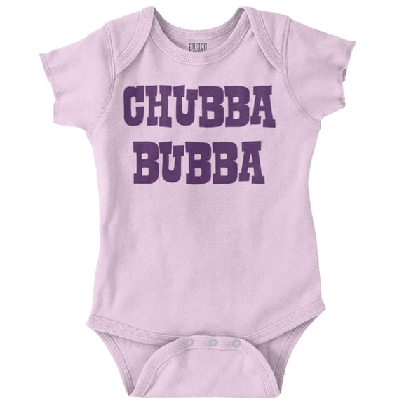 Chubba Bubba Adorable Chunky Babe Romper Boys or Girls Infant Baby Brisco Brands 18M