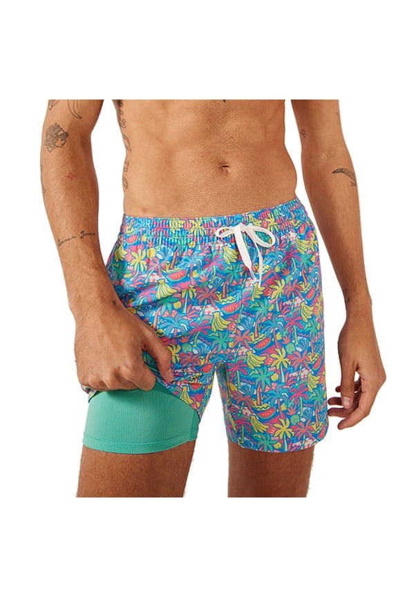 Men's Classic Lined 5.5" Swim Trunks