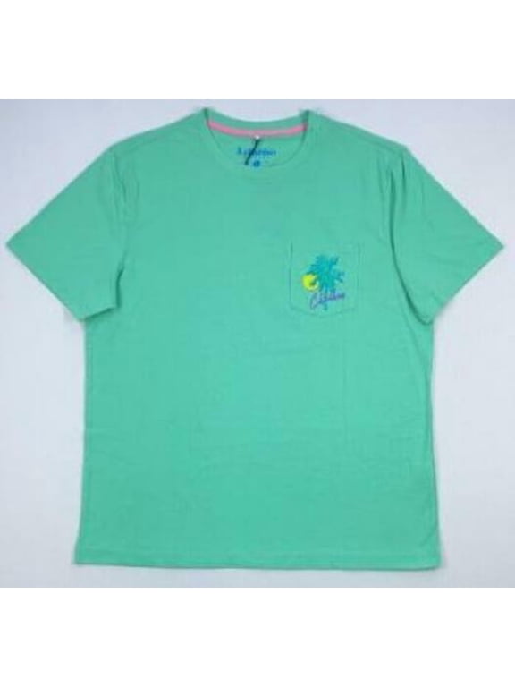 Men's Classic Pocket T-Shirt Large Green