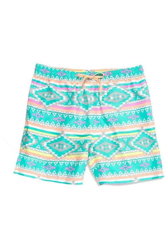 Men’s Swim Trunks, Stretch Swimming Board Shorts, 5.5” Inseam Size M