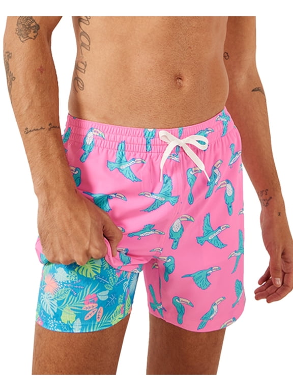 Mens Regular fit Swim Trunks Swimwear XXL Pink Quick Dry