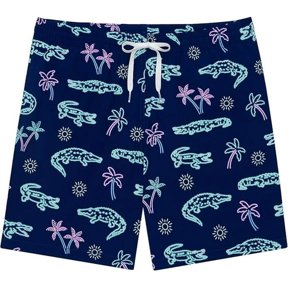 Chubbies Mens Swim Trunks – Mens Swim Shorts with 4-Way Stretch, 7” Beach Shorts with Elastic Waist, Mesh Lining, UPF 50+
