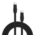 thumbnail image 1 of Chubby Cable 2.0 Classic Color 240W Fast Charging Cable, 9.8ft, USB-C to USB-C Charge & Data Sync Cable, Black-Black, 1 of 6