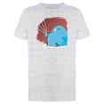 thumbnail image 1 of Chubby Bird With Smartphone Tee Men's -Image by Shutterstock, 1 of 2