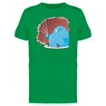 thumbnail image 1 of Chubby Bird With Smartphone T-Shirt Men -Image by Shutterstock, Male Small, 1 of 2