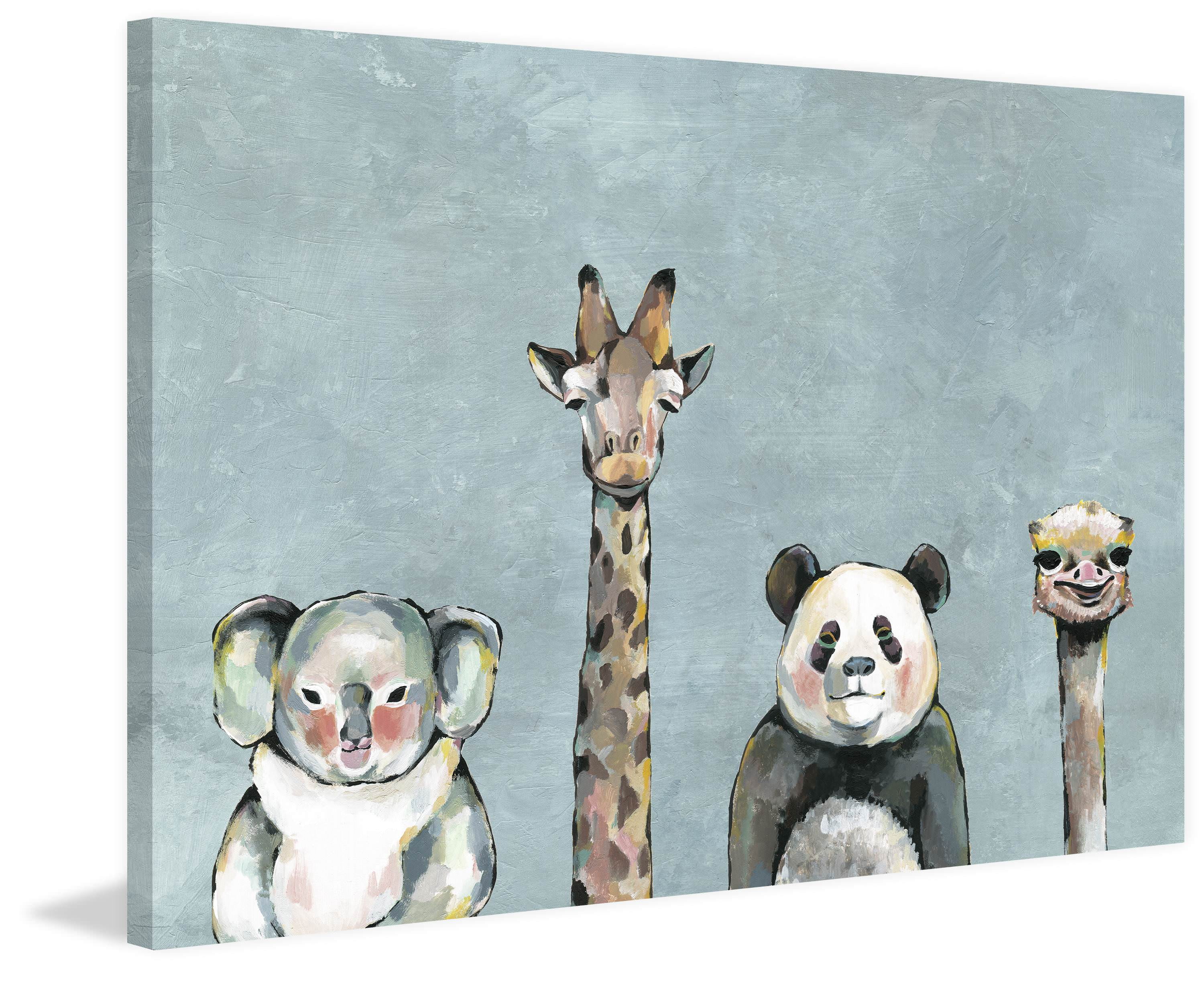 Chubby Bubbly Painting Print on Wrapped Canvas
