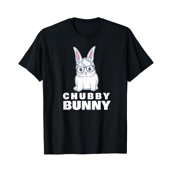 Chubby Bunny Rabbit Love T-Shirt , Vintage T-Shirt