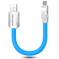 thumbnail image 1 of Chubby Cable Cute Chubby Power Bank Friendly Charger Short Type C Fast Charging Cord Ultra-Thick Silicone USB A to USB C Cable, Blue, 20inch, 1 of 6