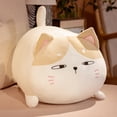 thumbnail image 1 of Chubby Cat Plush Toy – Soft Cat Stuffed Animal Pillow, Kawaii Fat Cat Plush Pillows for Home Décor, Cuddly Plush Toys for Sofa, Bed, Office & Gift Giving, 1 of 6