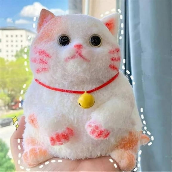 Chubby Cat Squishies Toys, Large Cat Squishies Squishy Toys