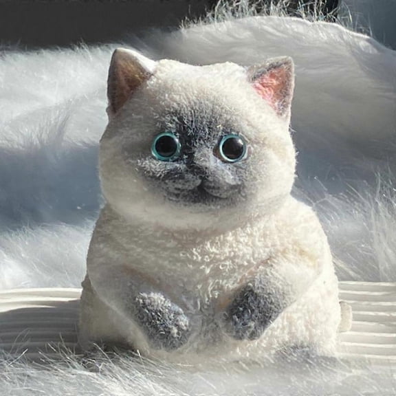 Chubby Cat Squishies Toys, Large Cat Squishies Squishy Toys